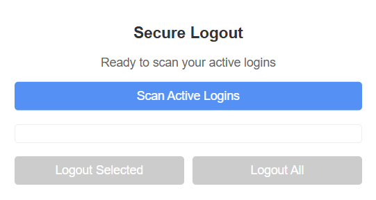 Scanning Screenshot